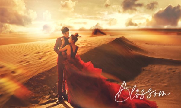 Blossom水花婚紗–婚紗攝影網頁設計案例封面